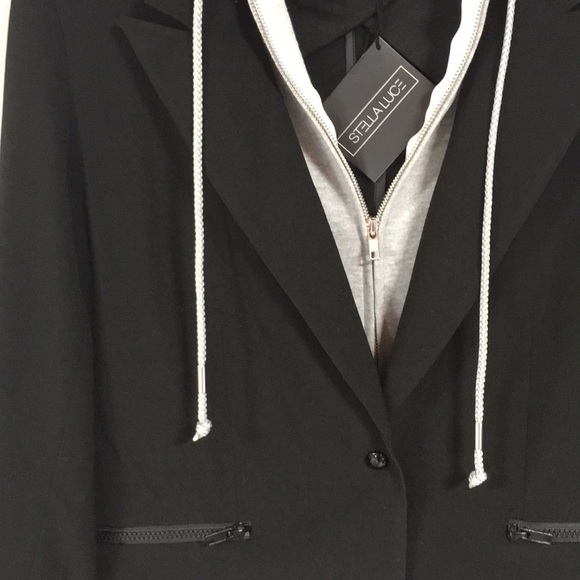 Stella Luce Convertible Blazer/Hoodie - Picture 2 of 6